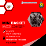 MINIBASKET DAY CAMP PESCATE 2023